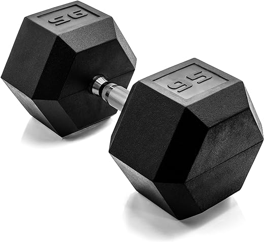 CAP Barbell Coated Hex Dumbbell Weight | Multiple Sizes