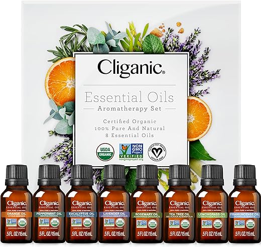 Cliganic Essential Oils Gift Set