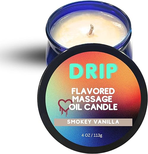 Drip Massage Candle, Massage Oil Candle Body Oil - Couples Gifts, Massage Oil for Massage Therapy