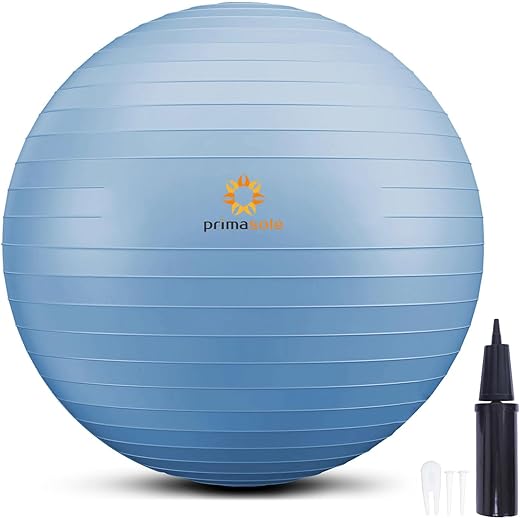 PRIMASOLE Exercise Ball for Home & Gym