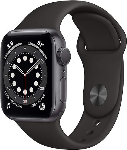 Renewed Apple Watch Series 6 - Space Gray 40mm Gestures